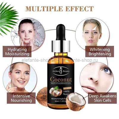 Сыворотка для лица c кокосом Aichun Beauty Coconut, 30 ml