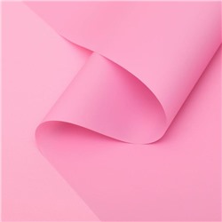 Пленка для цветов "Люкс", матовая, серо-розовая, 0,6 м, 200 г, 40 мкм