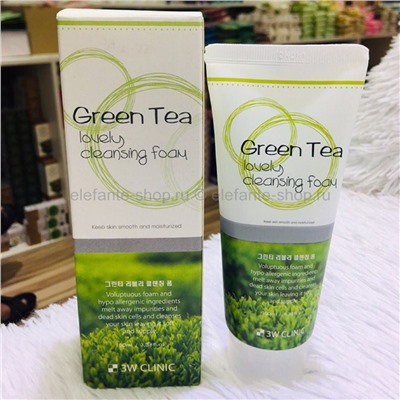 Пенка 3W Clinic Green Tea Lovely Cleansing Foam (125)