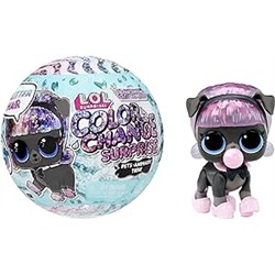 L.O.L. Surprise! LOL Surprise Glitter Color Change Pets with 5 Surprises- Collectible Pet Including Glittery Accessories, Holiday Toy, Great Gift for Kids Girls Boys Ages 4 5 6+ Years Old