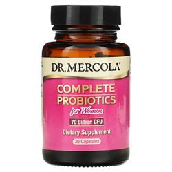 Dr. Mercola Пробиотики для женщин - 70 миллиардов КОЕ - 30 капсул - Dr. Mercola