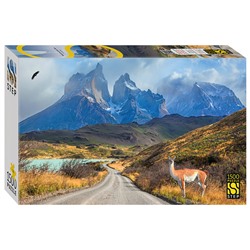 Степ. Пазл 1500 арт.83085 "Национальный парк в Чили"