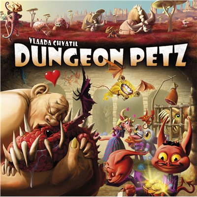 Наст. игра "Dungeon Petz" (Питомцы подземелий) (правила на русском языке по QR-коду)