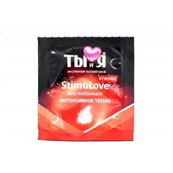 Серия Ты и Я Лубрикант StimuLove Strong (усиленная стимуляция возбуждения), 4 гр