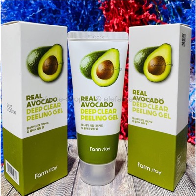 Пилинг-гель Farmstay Real Avocado Deep Clear Peeling Gel 100ml (125)