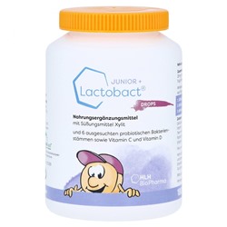Lactobact (Лактобакт) JUNIOR DROPS Пробиотик с Витаминами C и D для детей с 3 лет 180 капель