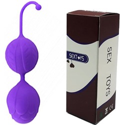 Шарики вагинальные "Kegel balls lavender" фиолетовые