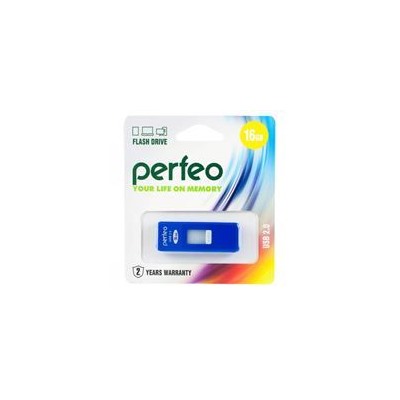 16Gb Perfeo S03 Blue USB 2.0 (PF-S03N016)