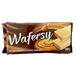 Вафли с какао кремом Wafersy 500 г