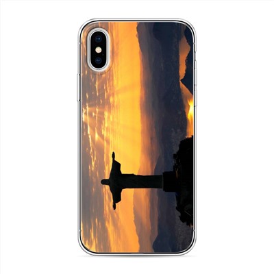 Силиконовый чехол Рио 1 на iPhone XS (10S)