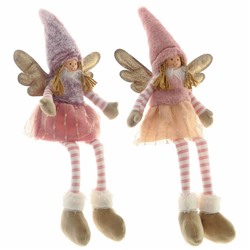 Мягкая игрушка "Девочка Фея" висящие ножки, 54 см