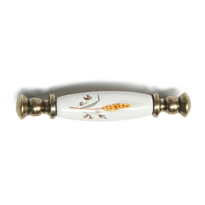 Ручка скоба WHEAT CAPPIO Ceramics, 96 мм, цвет бронза