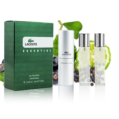 Lacoste Essential, EDP 3x20мл