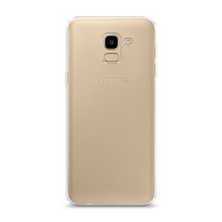 Силиконовый чехол без принта на Samsung Galaxy J6 2018