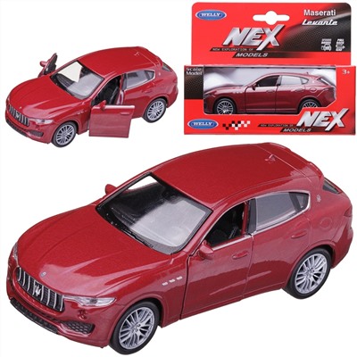 Welly. Машинка 1:38 "Maserati Levante" пруж. мех., цвет в ассорт. арт.43739W