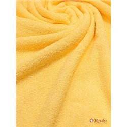 Махровая ткань цв.Цветочно-желтый, ш.1.5м, хлопок-100%, 350гр/м.кв