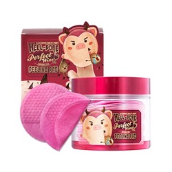 (Корея) Elizavecca Очищающие ватные диски с экстрактом вина Milky Piggy Hell-Pore Perfect Wine Sparkling Peeling Pad 30шт