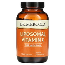 Dr. Mercola Липосомальный витамин С, 500 мг, 180 капсул