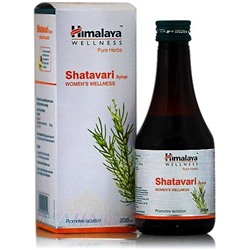 Восстановление репродуктивной системы Шатавари, сироп, 200 мл, производитель Хималая; Shatavari Syrop, 200 ml, Himalaya