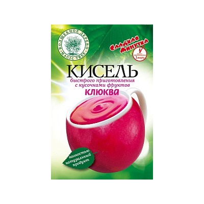 ВД Кисель быстрого приготовления "Клюква"