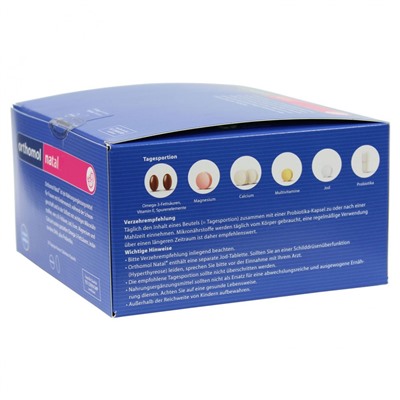 Orthomol Natal Tabletten/Kapseln Ортомол Натал, Витамины для беременных, таблетки и капсулы, 30 шт.