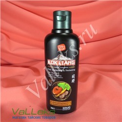 Безсульфатный шампунь для темных волос Kokliang Chinese Herbal Natural Shampoo for Darkening Thickening Hair, 200 мл